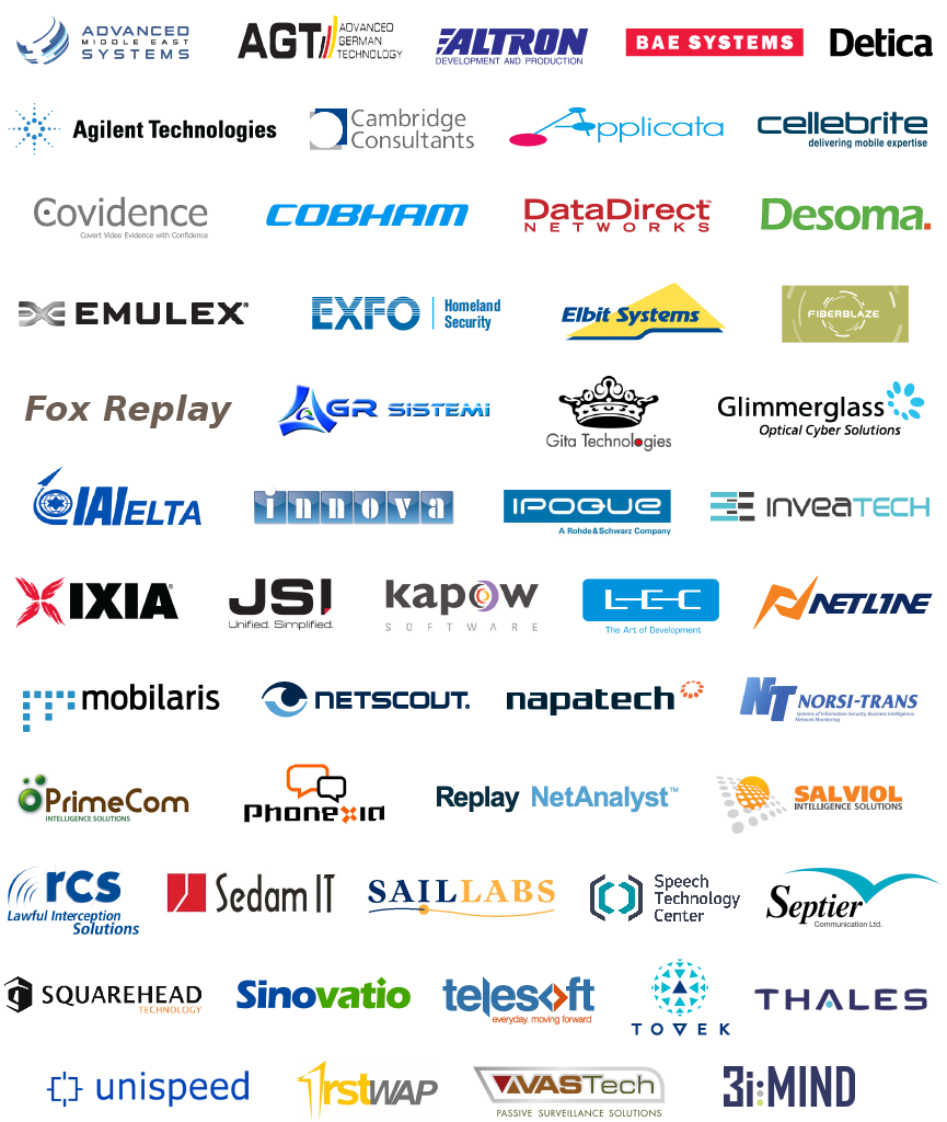 ISS WORLD 2015 - Sponsors