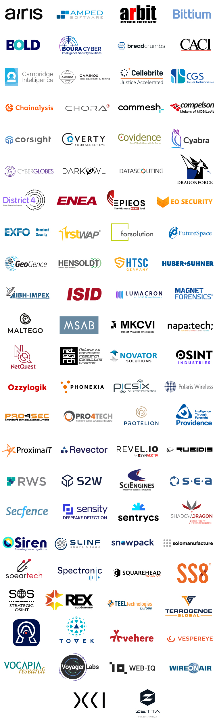 Exhibiting Sponsors
