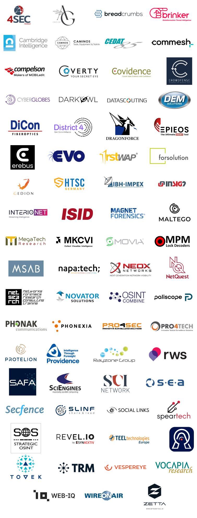 Exhibiting Sponsors