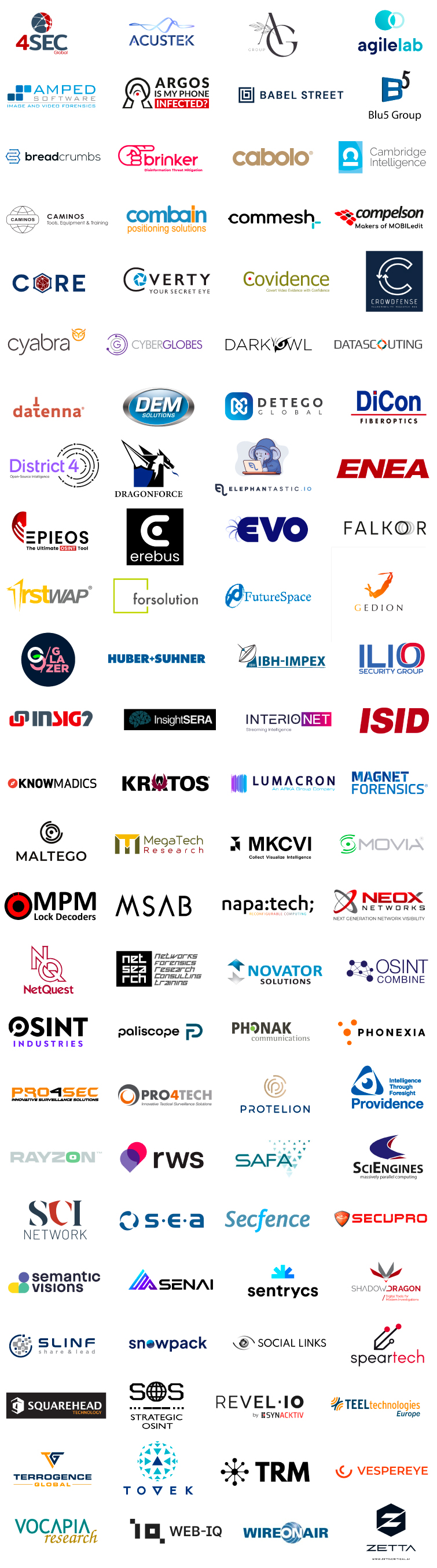 Exhibiting Sponsors