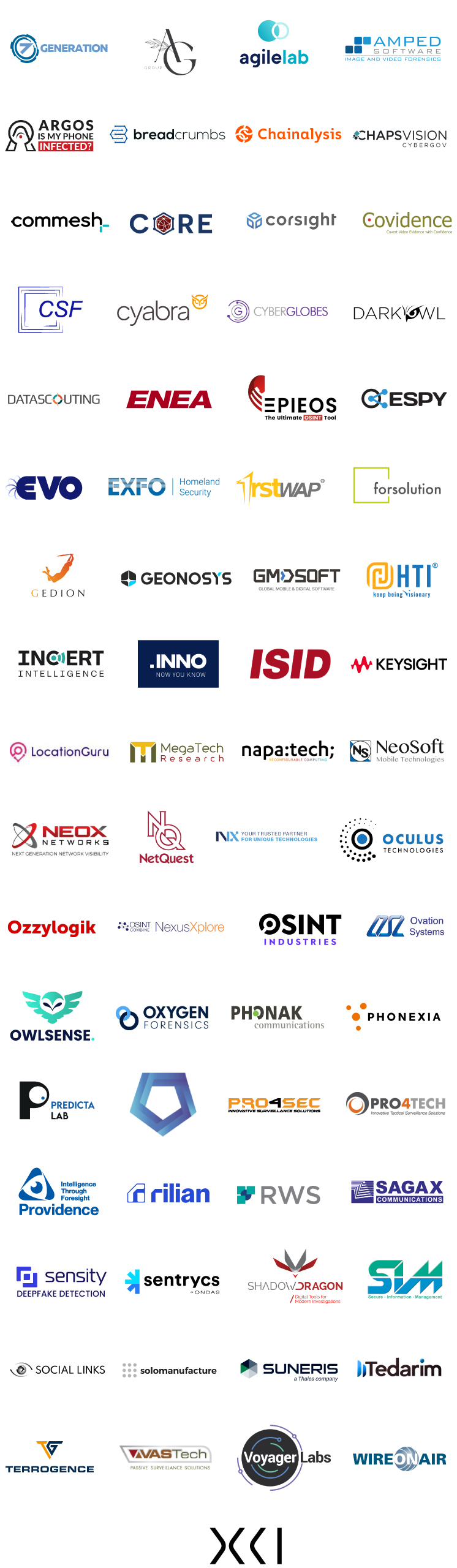 exhibiting sponsors