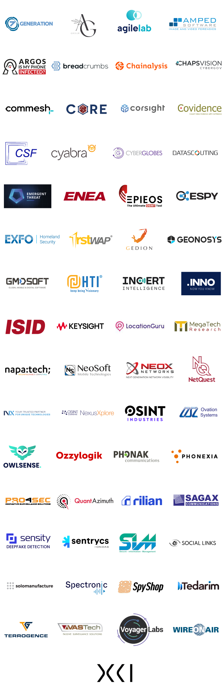 exhibiting sponsors