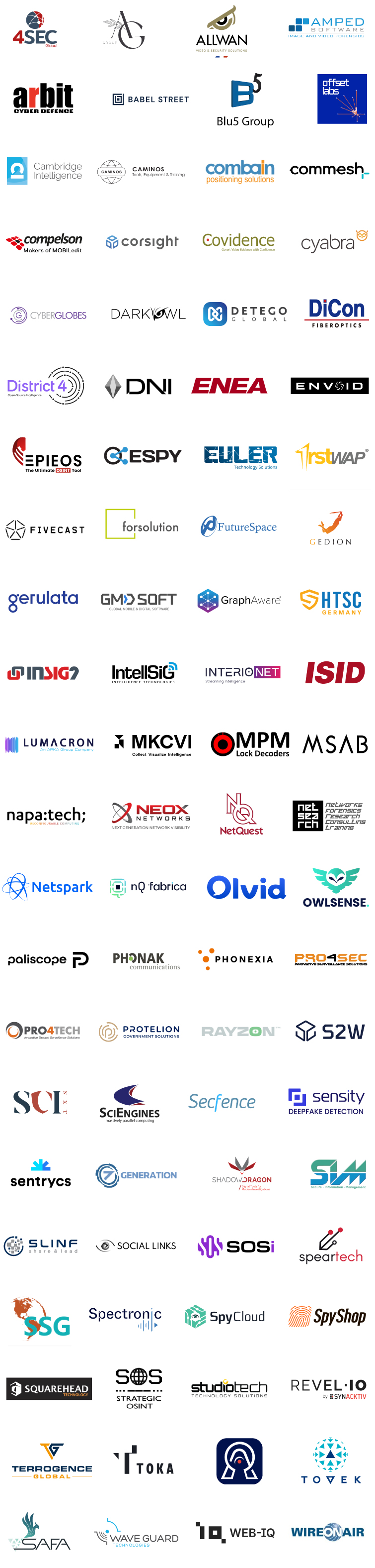 Exhibiting Sponsors