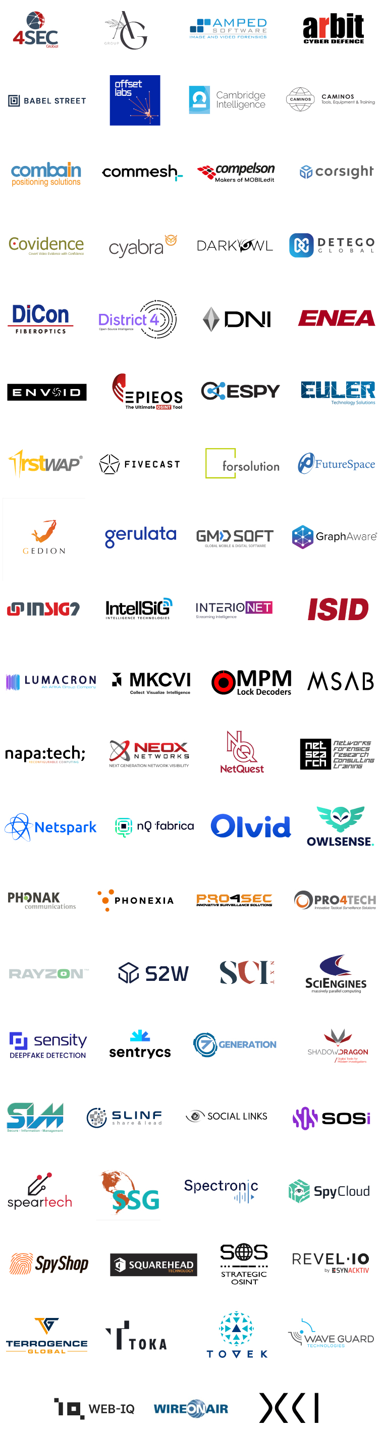 Exhibiting Sponsors